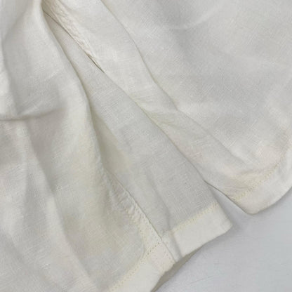 VILEBREQUIN White Linen Cargo Shorts Size XL