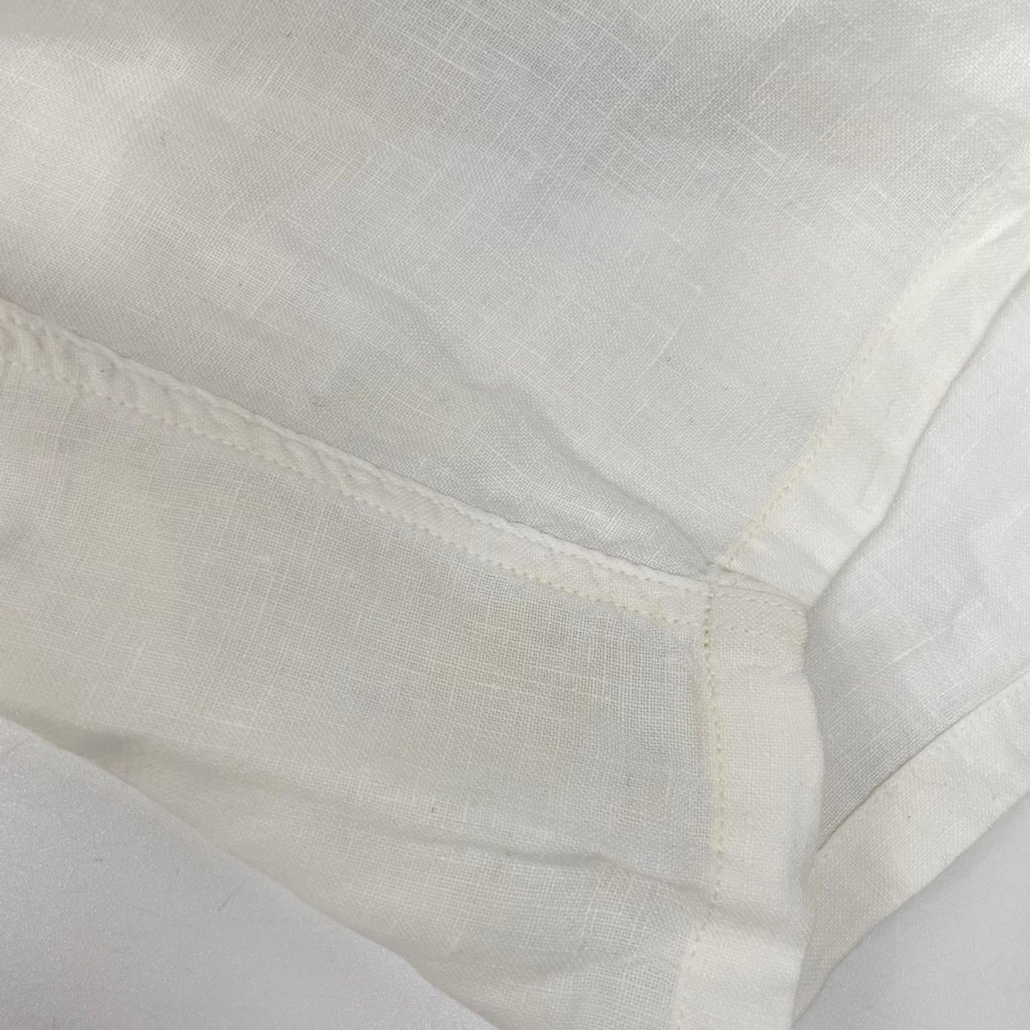 VILEBREQUIN White Linen Cargo Shorts Size XL