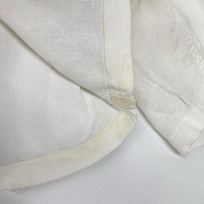 VILEBREQUIN White Linen Cargo Shorts Size XL