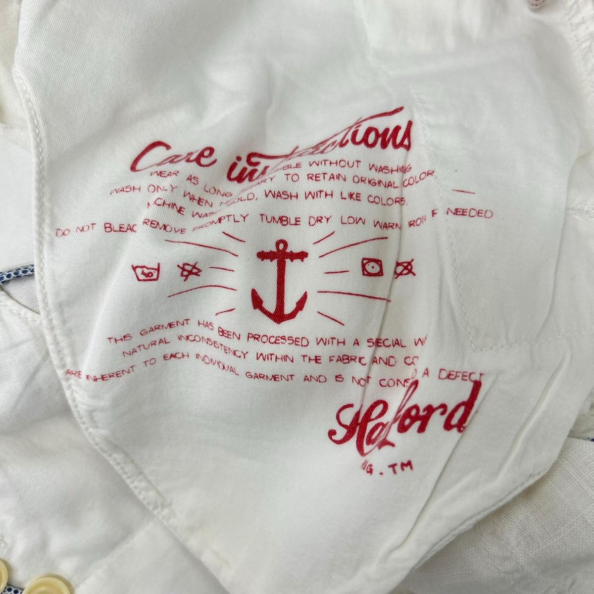 Hartford White Linen Shorts Size 50