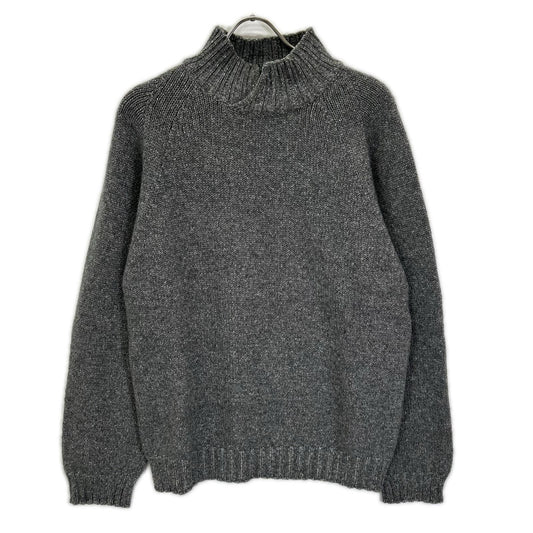 Ermenegildo Zegna Cashmere High Neck Knit Gray Size L