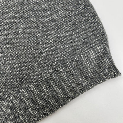 Ermenegildo Zegna Cashmere High Neck Knit Gray Size L
