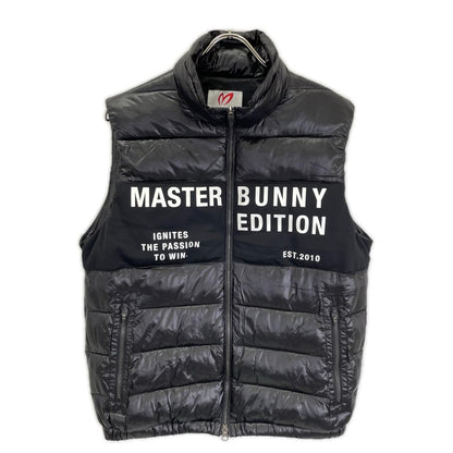 MASTER BUNNY EDITION Logo Design Padded Vest Black Size 4