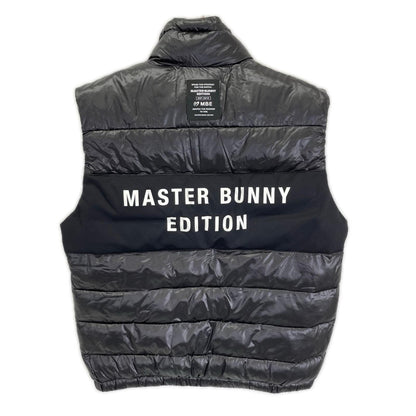 MASTER BUNNY EDITION Logo Design Padded Vest Black Size 4