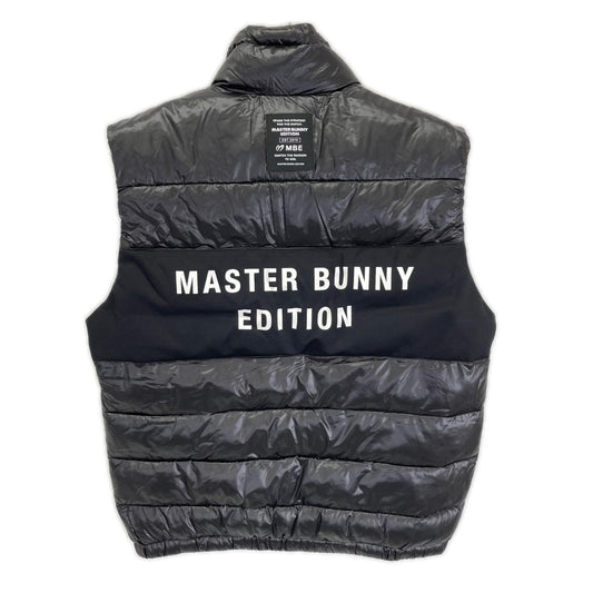 MASTER BUNNY EDITION Logo Design Padded Vest Black Size 4