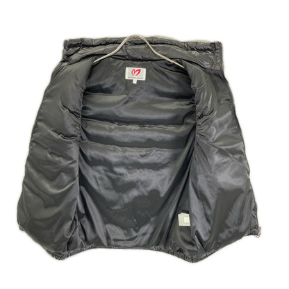 MASTER BUNNY EDITION Logo Design Padded Vest Black Size 4