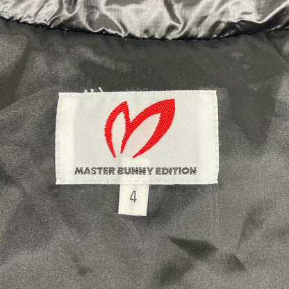MASTER BUNNY EDITION Logo Design Padded Vest Black Size 4