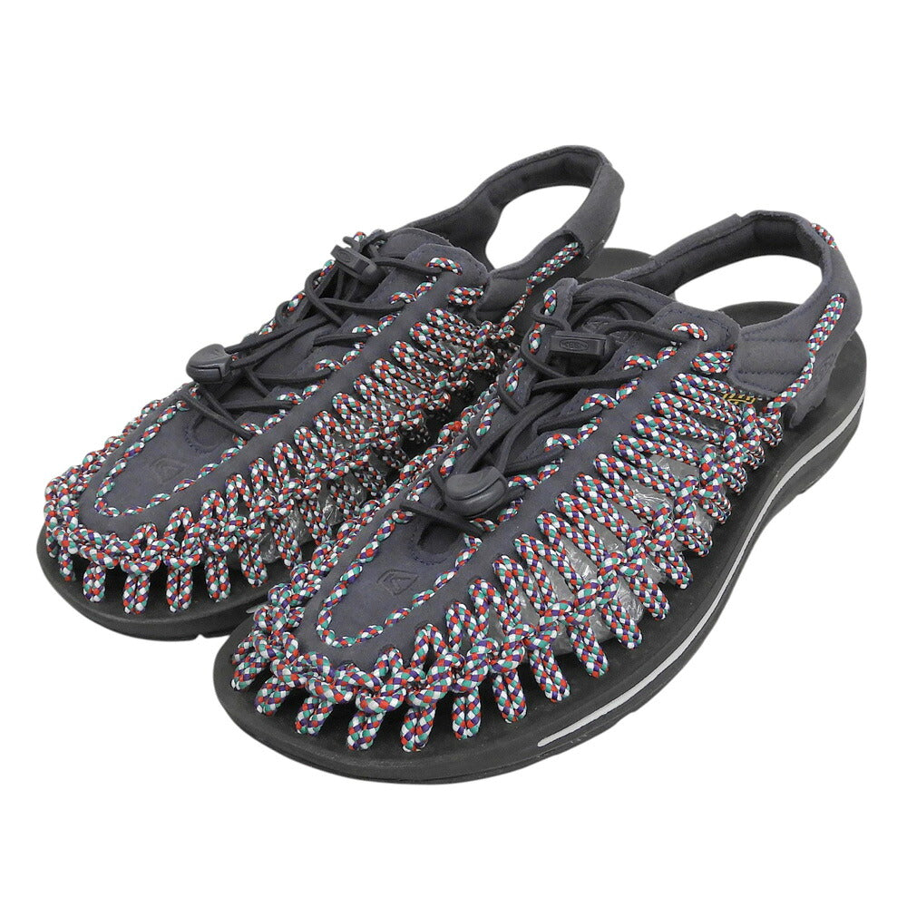 KEEN UNEEK FLAT KASANE Sandals Navy/Multi Size 40.5(EU)