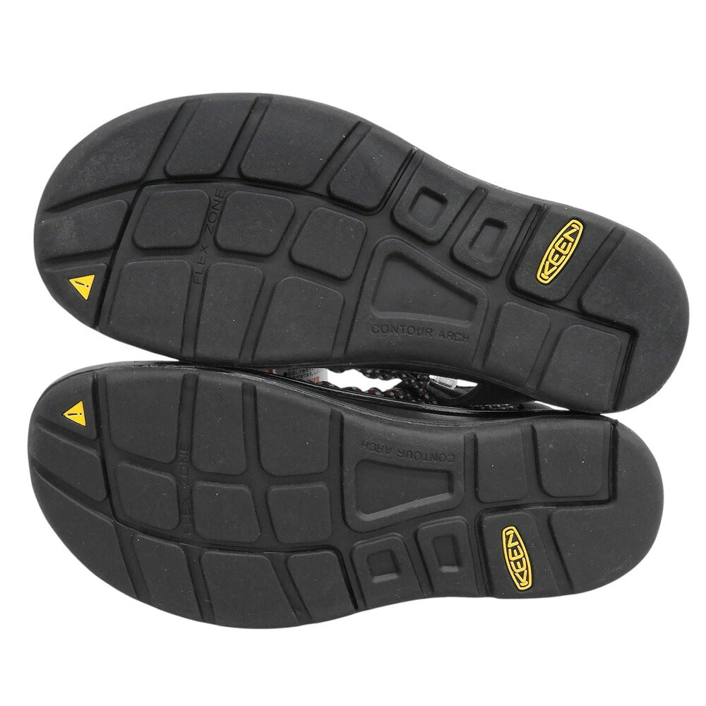 KEEN UNEEK FLAT KASANE Sandals Navy/Multi Size 40.5(EU)