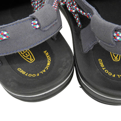 KEEN UNEEK FLAT KASANE Sandals Navy/Multi Size 40.5(EU)