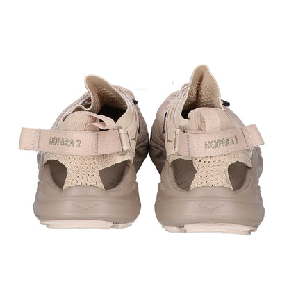 HOKA ONE ONE HOPARA2 Mesh Beige Sneakers Size 26