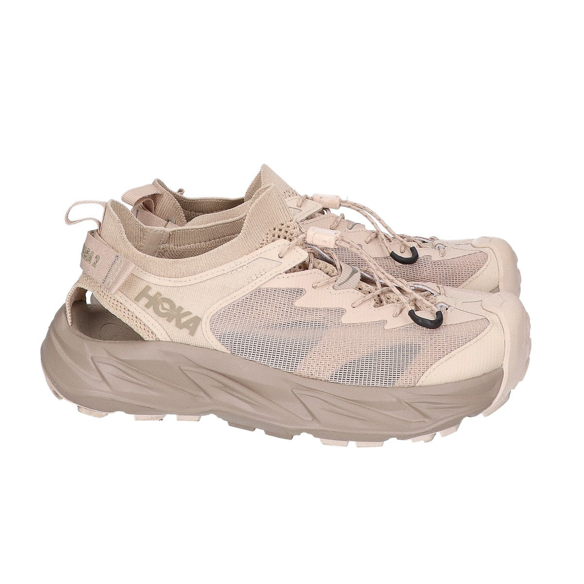 HOKA ONE ONE HOPARA2 Mesh Beige Sneakers Size 26