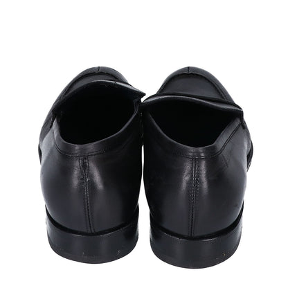 SalvatoreFerragamo Black Leather Penny Loafers Size 8