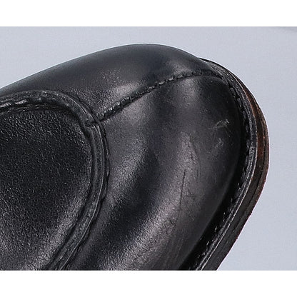 SalvatoreFerragamo Black Leather Penny Loafers Size 8