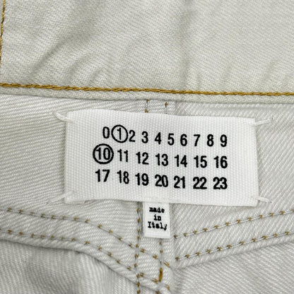Maison Margiela S50LA0216 Bleached Selvedge Jeans Size 29