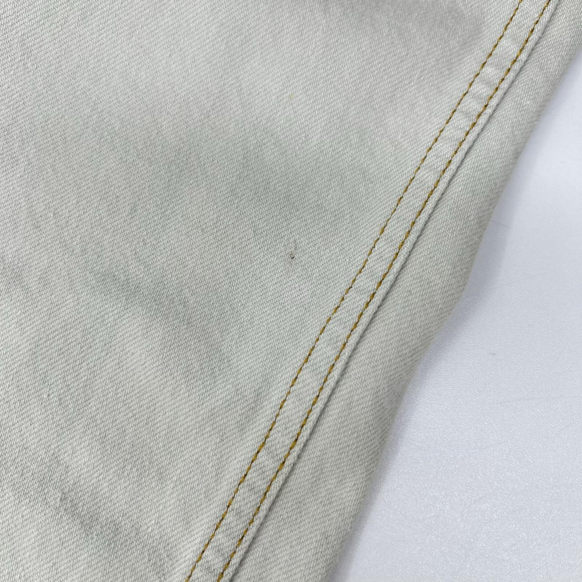 Maison Margiela S50LA0216 Bleached Selvedge Jeans Size 29