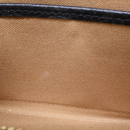 HUNTING WORLD Black Leather Flap Long Wallet