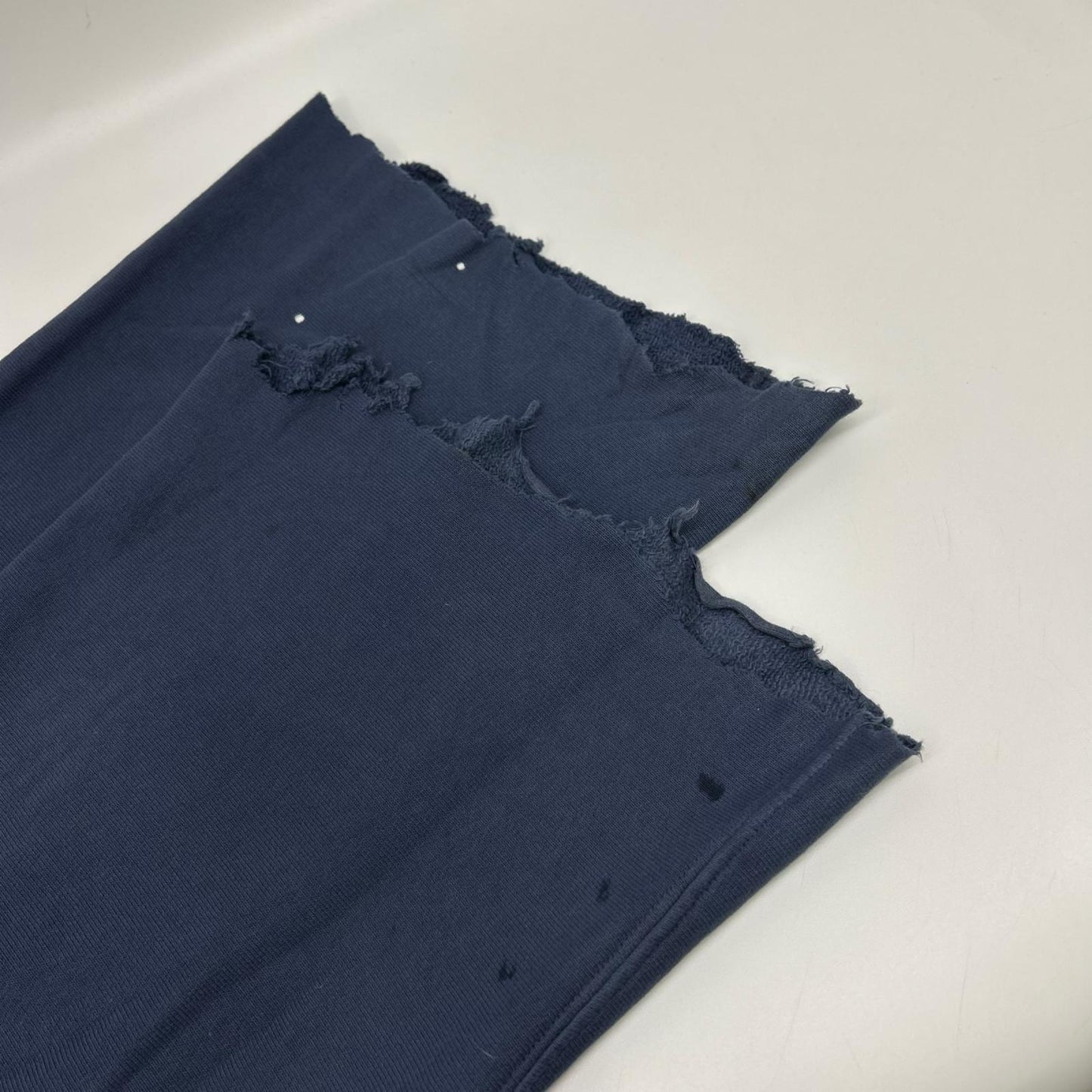 Maison Margiela Logo Paint Sweatpants Navy Size 44