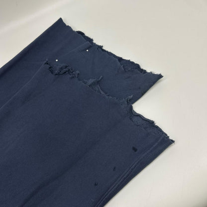 Maison Margiela Logo Paint Sweatpants Navy Size 44