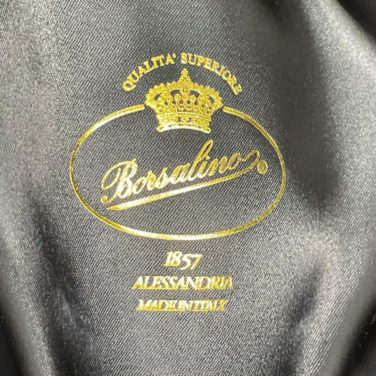 Borsalino Bordeaux Rabbit Fur Fedora Hat Size 59
