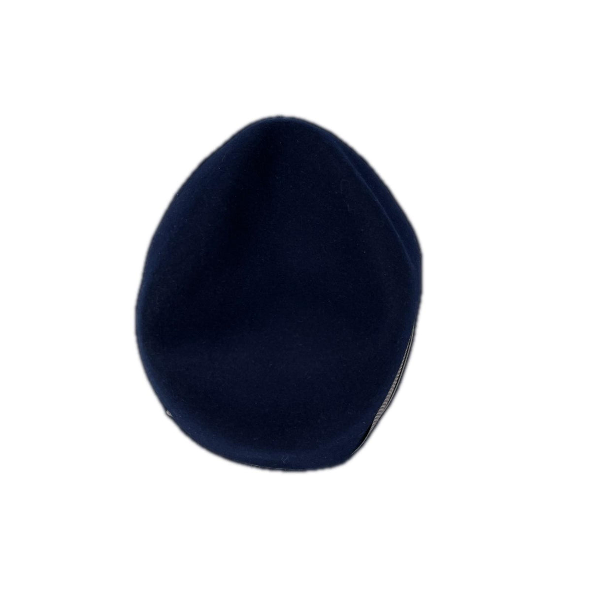 Borsalino Navy Felt Fedora Hat Size 56