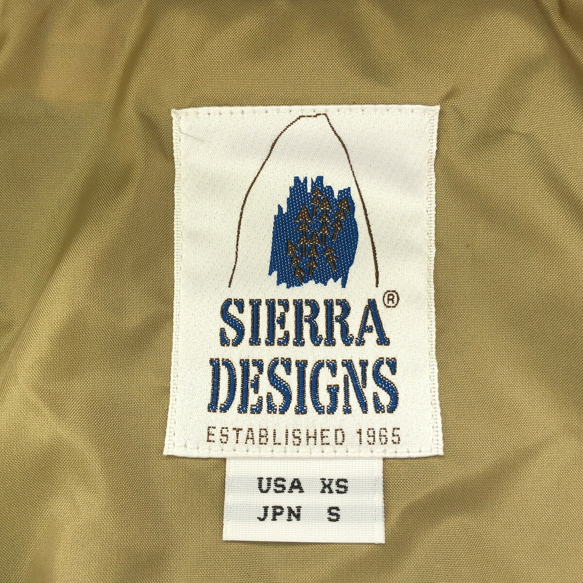 SIERRA DESIGNS Blue 65/35 Mountain Trail Parka Hoodie Size S