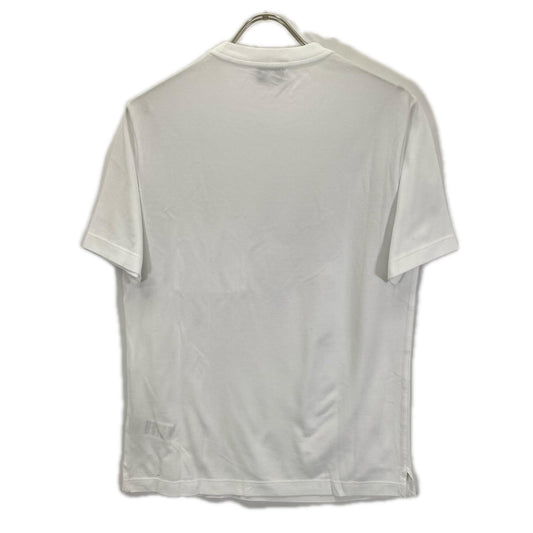 HERMES H-Embroidered Crew Neck Pocket T-Shirt White Size XS