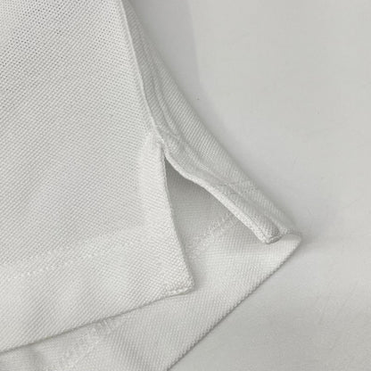 HERMES H-Embroidered Crew Neck Pocket T-Shirt White Size XS