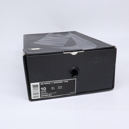NIKE xSupreme x CDG SHIRT Air Sneakers Black/White Size 28cm