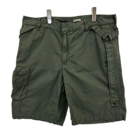 BOTTEGA VENETA Khaki Cotton Cargo Shorts Size 50