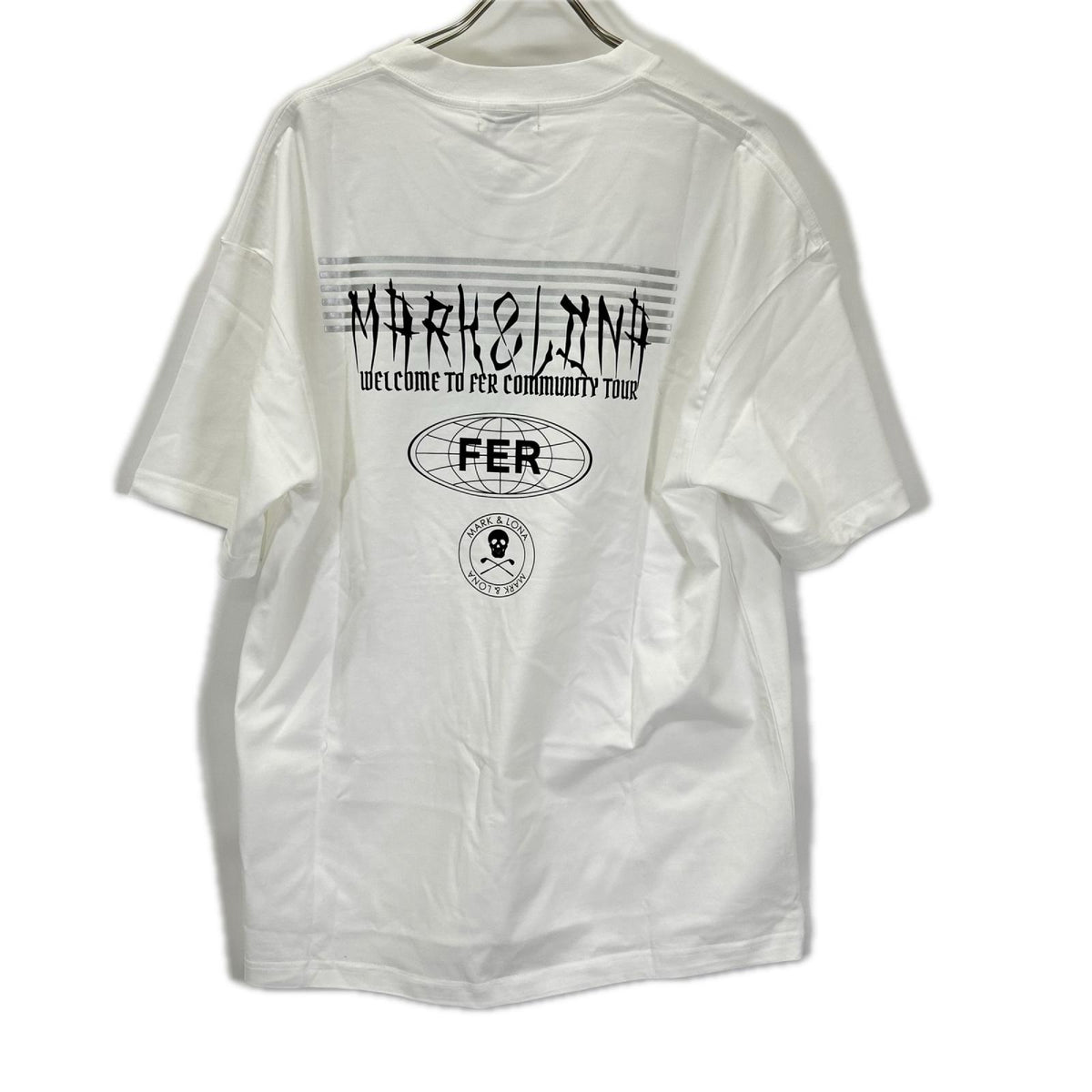 MARK&LONA MFM-5C-AA02 FER Metal Tee White Size 48