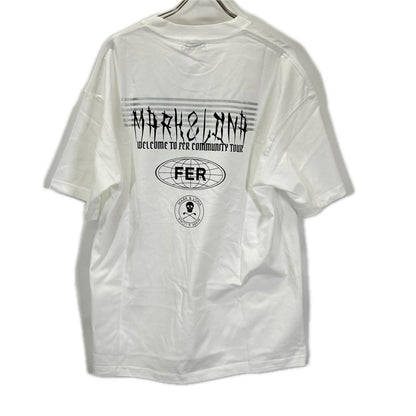 MARK&LONA MFM-5C-AA02 FER Metal Tee White Size 48