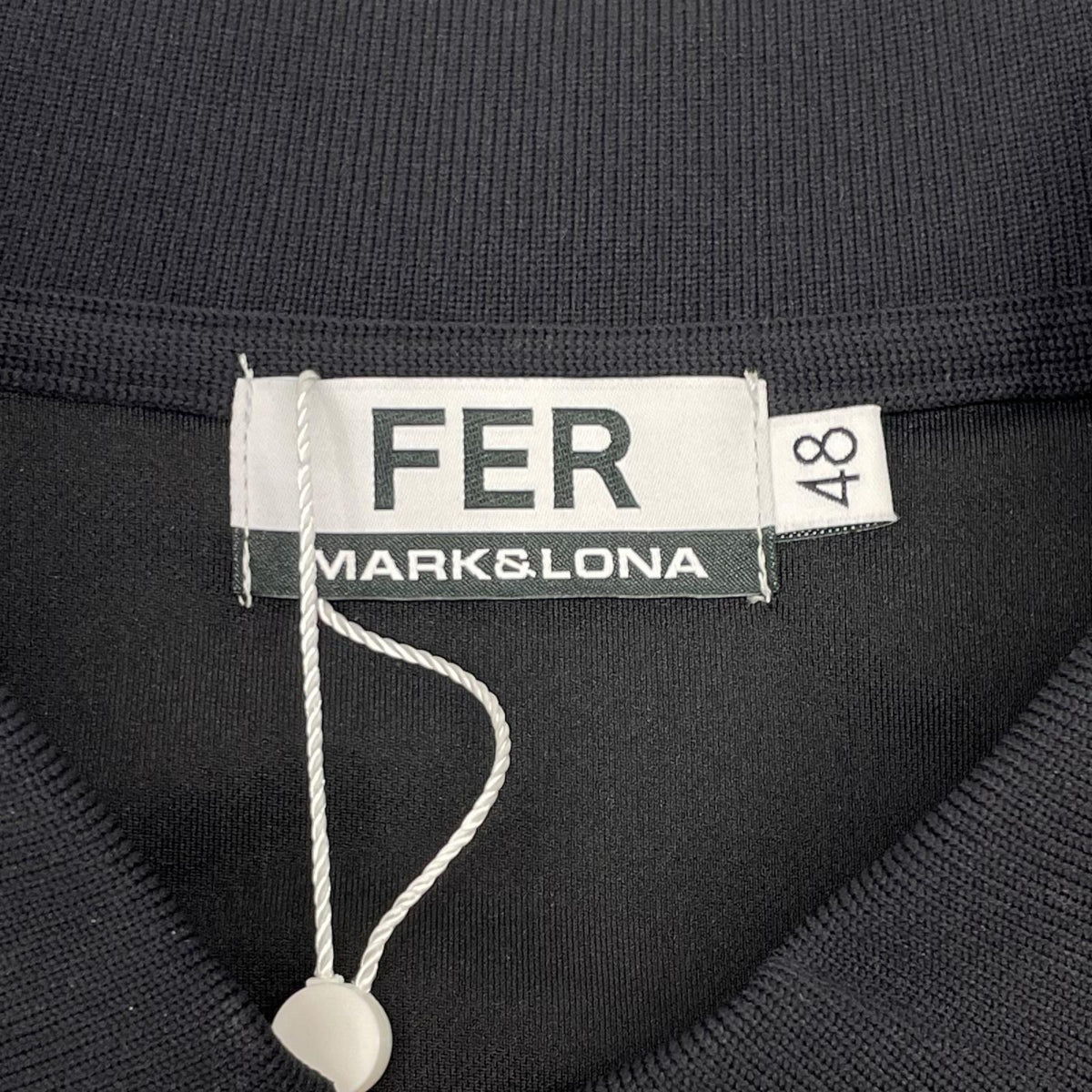 MARK&LONA Electra Skull Gradient Polo Black Size 48