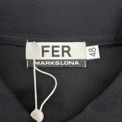 MARK&LONA Electra Skull Gradient Polo Black Size 48