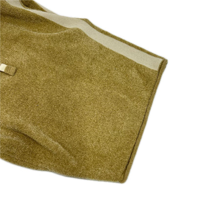 MARK&LONA Plush Velour Touch Shorts Beige Size 46