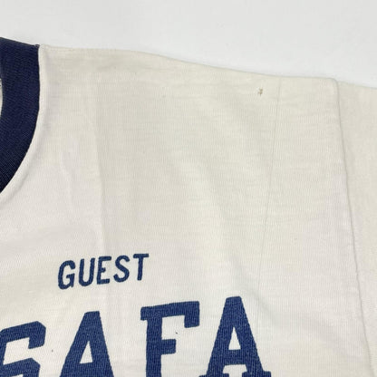 Champion 70s USAFA GUEST Bar Tag Ringer T-Shirt Size XL