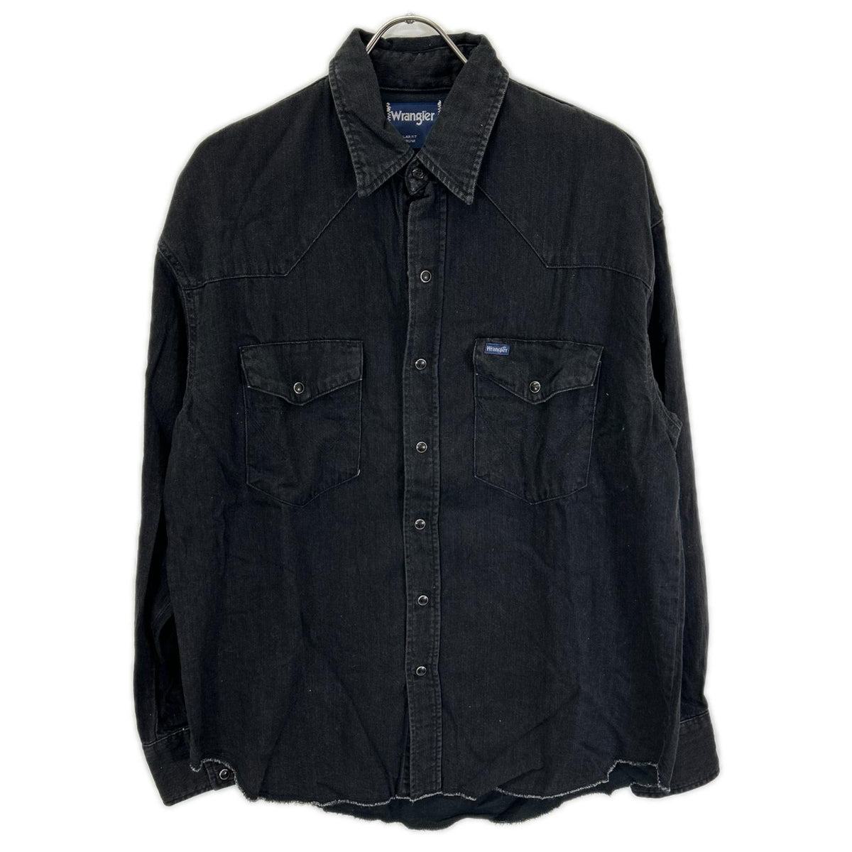 Wrangler x LECHOPPE WS9301 Western Denim Shirt Black Size M