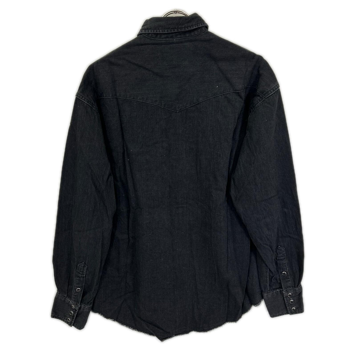 Wrangler x LECHOPPE WS9301 Western Denim Shirt Black Size M