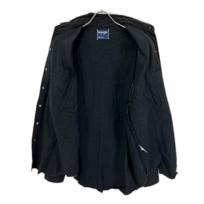 Wrangler x LECHOPPE WS9301 Western Denim Shirt Black Size M