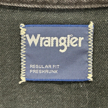Wrangler x LECHOPPE WS9301 Western Denim Shirt Black Size M