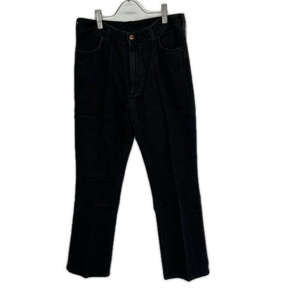Wrangler x LECHOPPE WS0158 Black Straight Jeans Size M