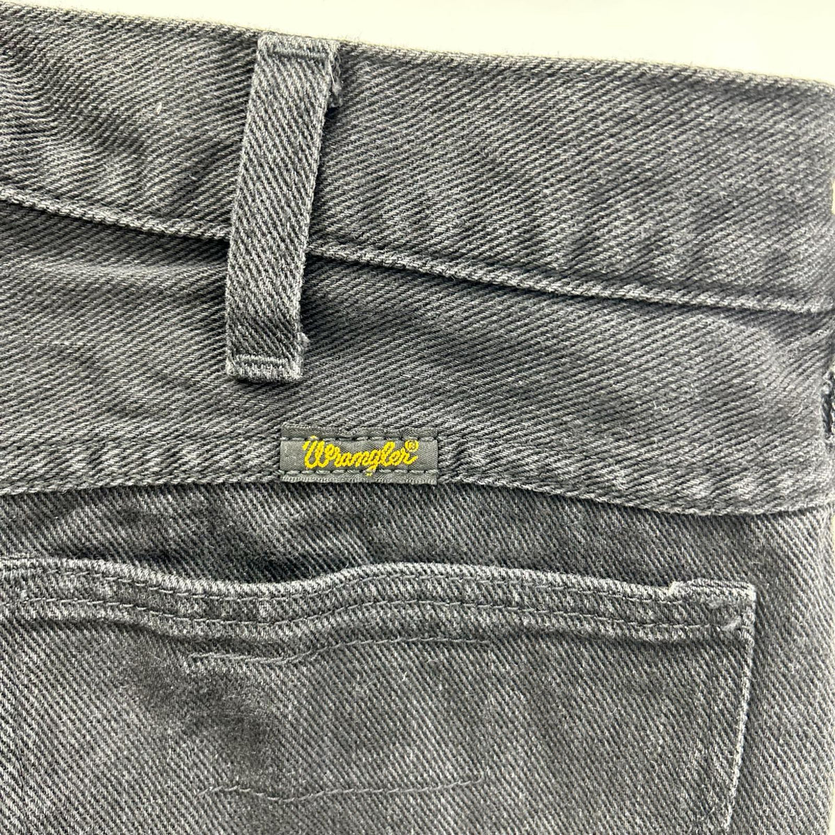 Wrangler x LECHOPPE WS0158 Black Straight Jeans Size M