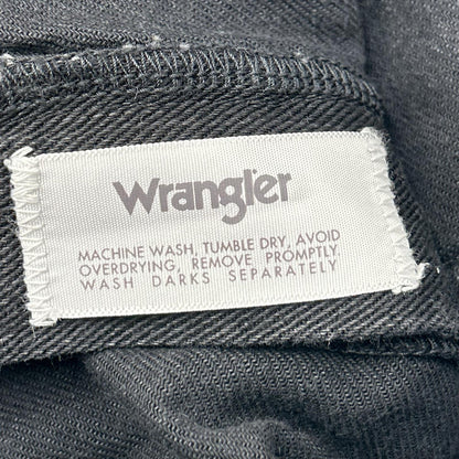 Wrangler x LECHOPPE WS0158 Black Straight Jeans Size M