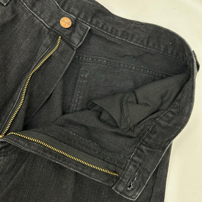 Wrangler x LECHOPPE WS0158 Black Straight Jeans Size M