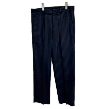 WILD LIFE TAILOR 25AW Navy Flannel Stripe Size L