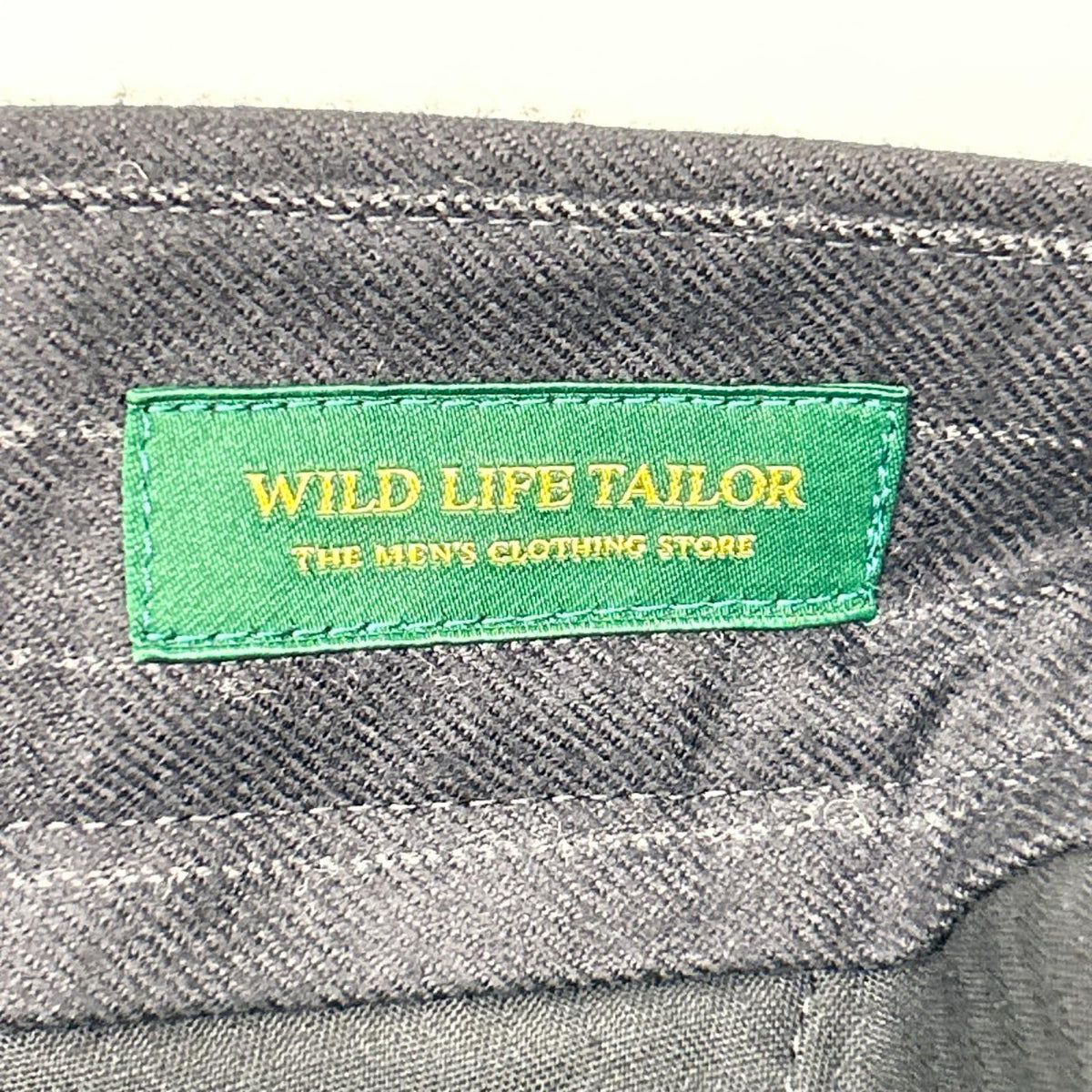 WILD LIFE TAILOR 25AW Navy Flannel Stripe Size L