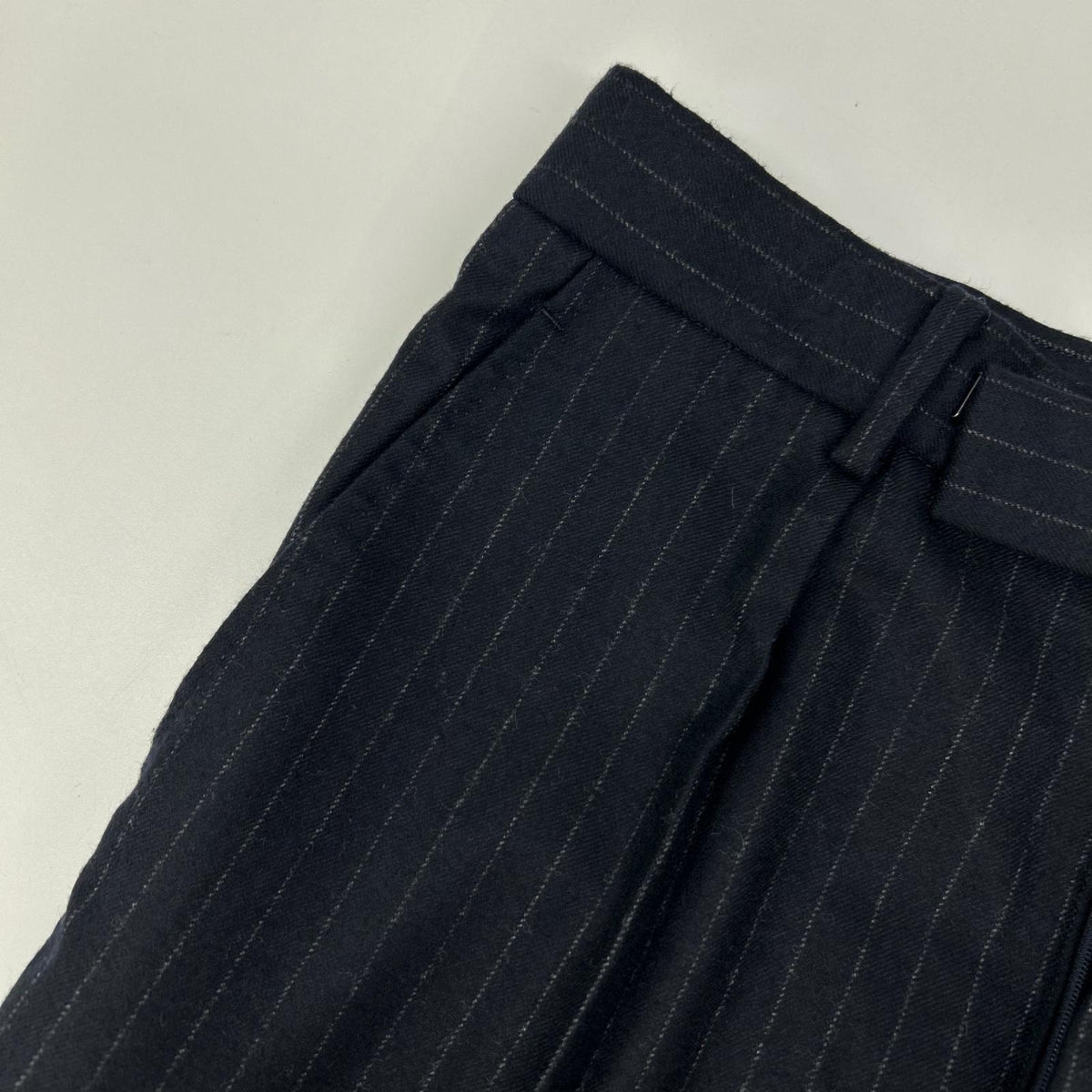 WILD LIFE TAILOR 25AW Navy Flannel Stripe Size L