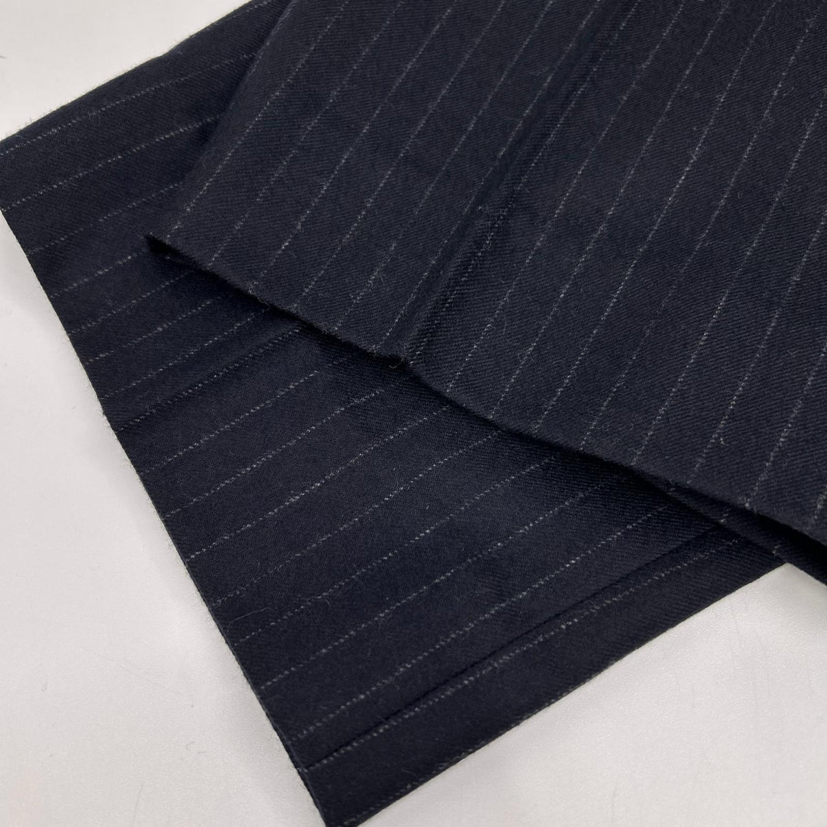 WILD LIFE TAILOR 25AW Navy Flannel Stripe Size L