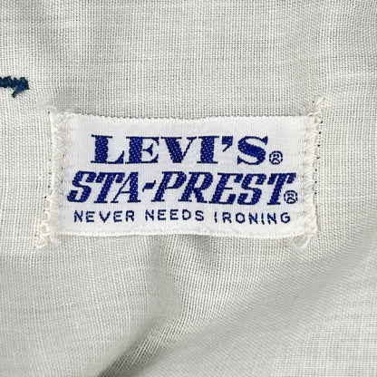 LEVI'S 70s STA-PREST Black Tab Big E Blue Pants