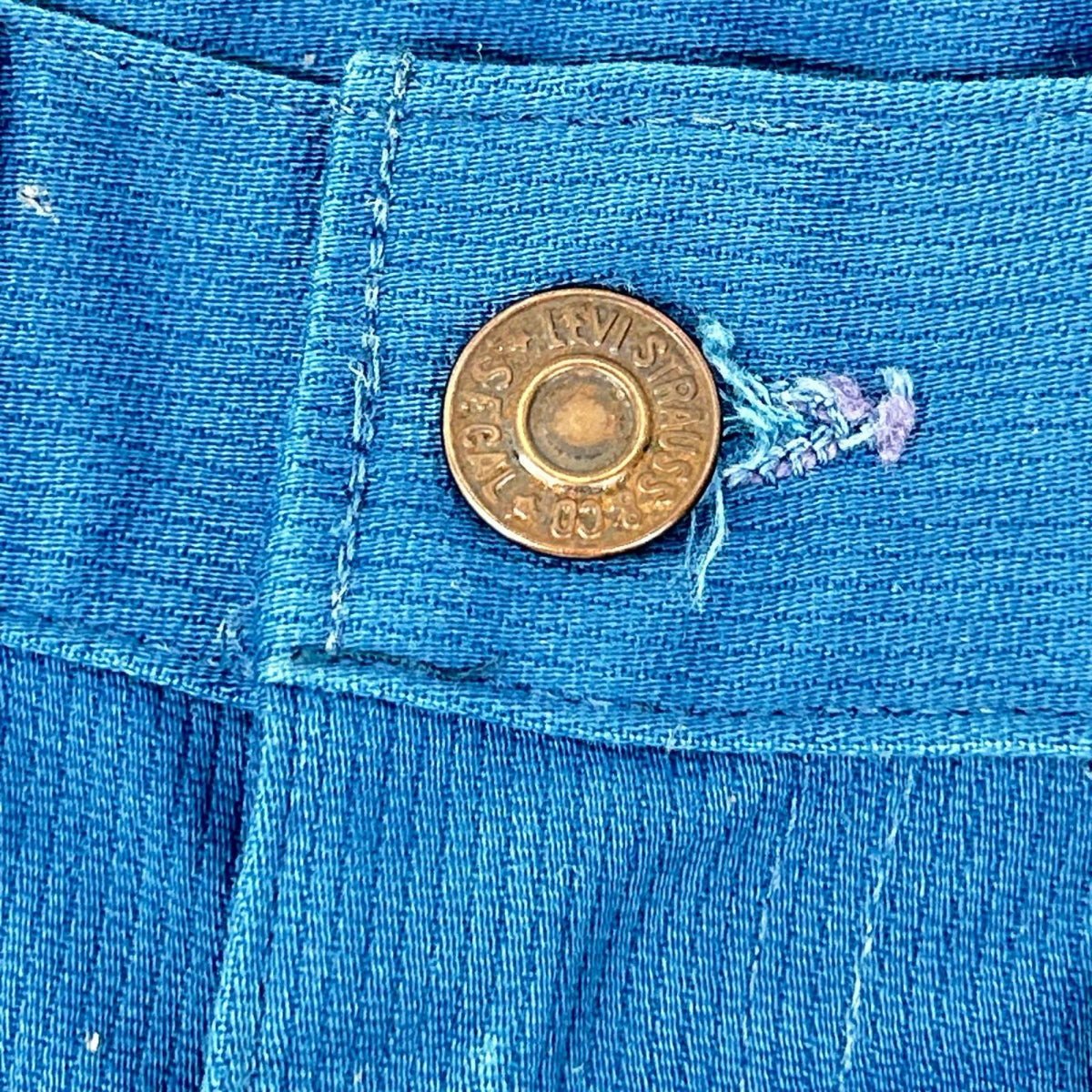LEVI'S 70s STA-PREST Black Tab Big E Blue Pants